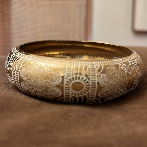 Boho Filigree Brass Bracelet - Picture 2 of 4